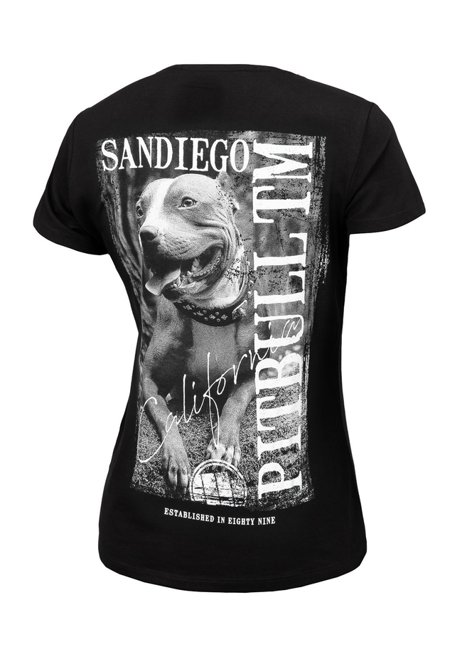 Koszulka t-shirt damska Pit Bull Poster black