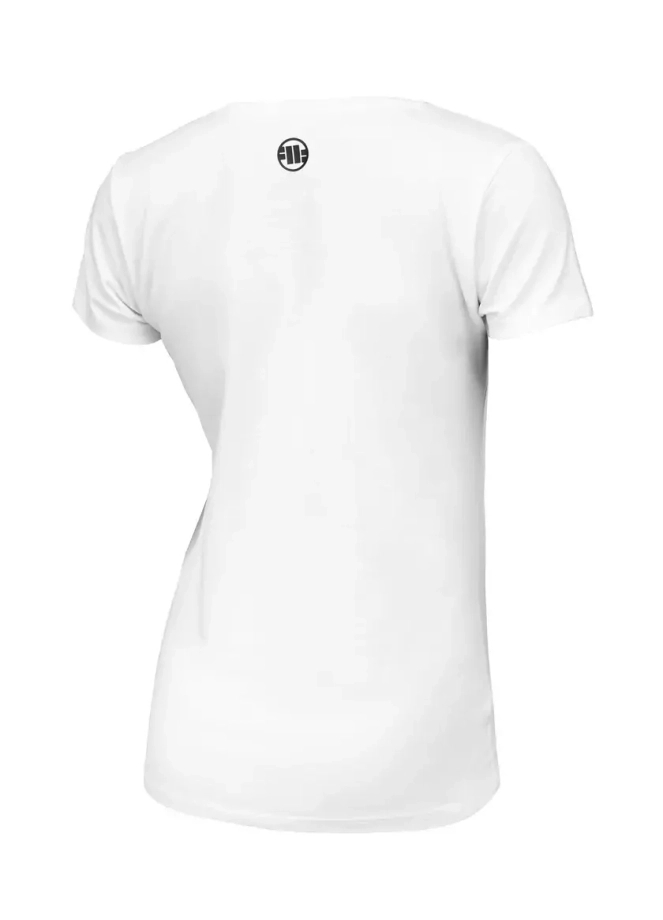 Koszulka t-shirt damski Pitbull Pit Bull Boxing biała