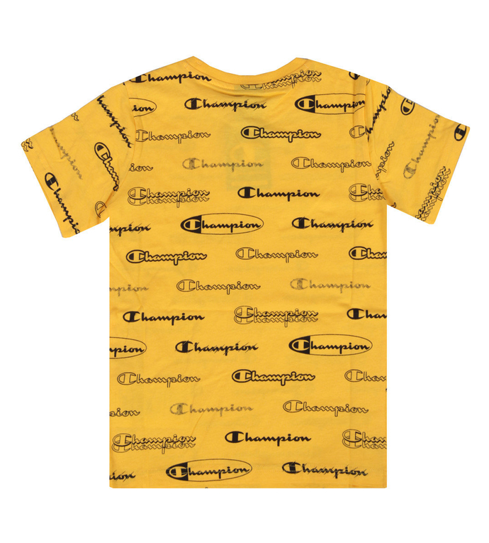 Koszulka t-shirt dziecięcy Champion Allover yellow