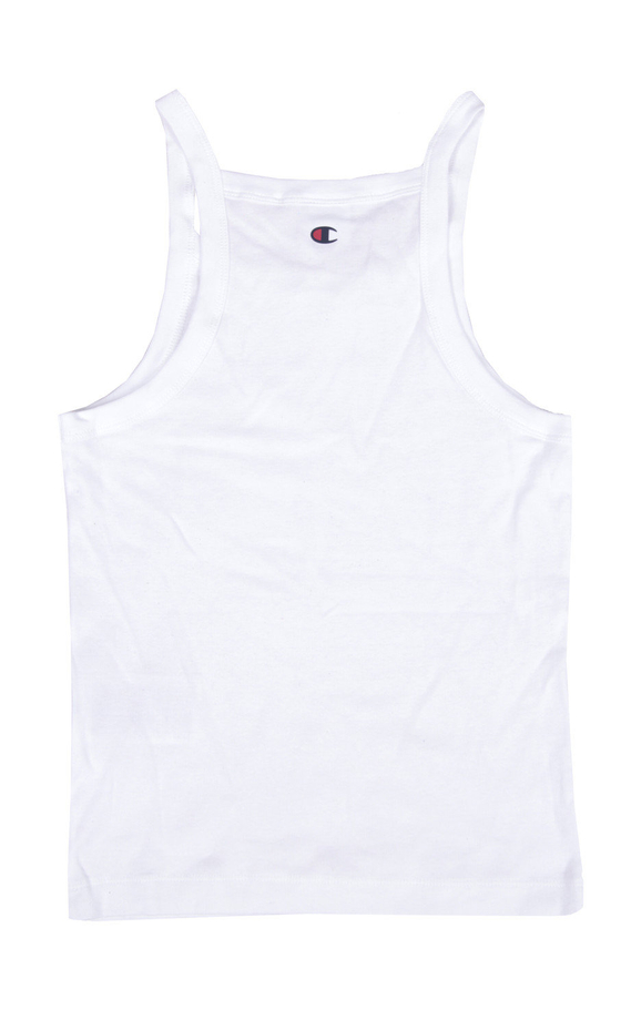 Koszulka tank top damski Champion Small Logo biała