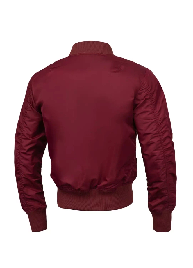 Kurtka męska wiosenna Pit Bull MA 1 Flight bomberka jacket bordowa