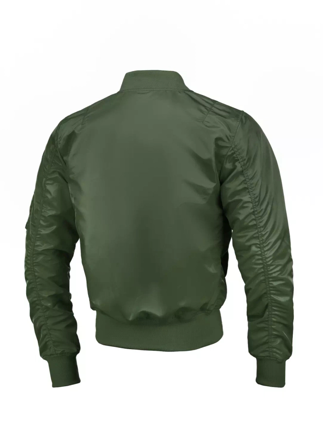 Kurtka męska wiosenna Pit Bull MA 1 Flight bomberka jacket zielona