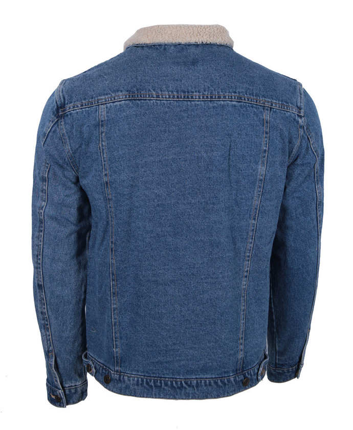 Kurtka przejściowa unisex Karl Kani KK Patched Denim Jacket niebieska