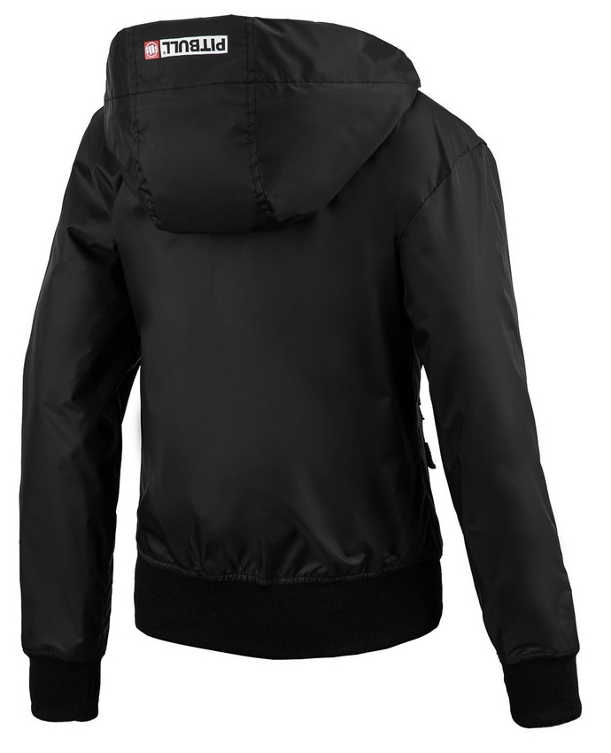 Kurtka wiosenna damska Pit Bull AAricia Hooded Nylon jacket black