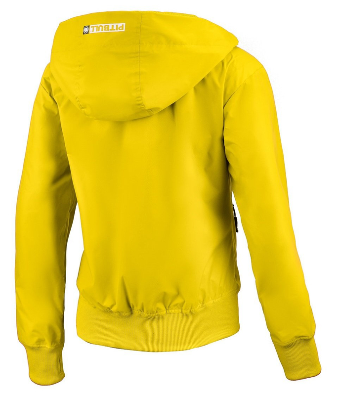 Kurtka wiosenna damska Pit Bull AAricia Sleeve Hooded Nylon jacket yellow