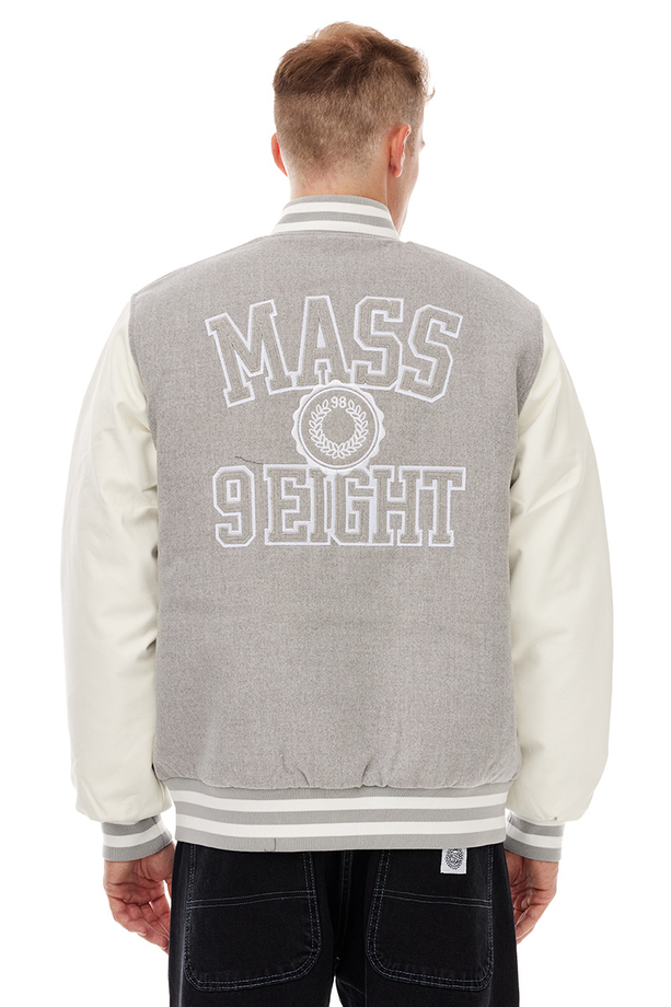 Kurtka zimowa Mass Denim Athletic jasny szary