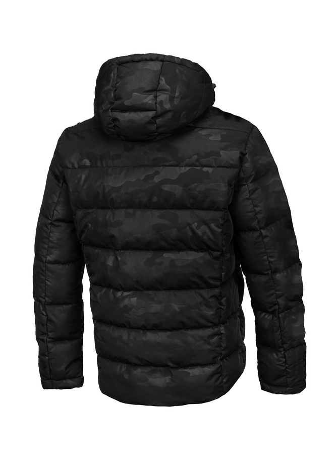 Kurtka zimowa Pit Bull Airway 3 Hooded Jacket black/camo