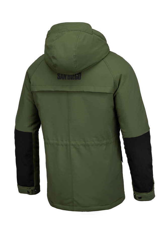 Kurtka zimowa Pit Bull Gunner parka olive
