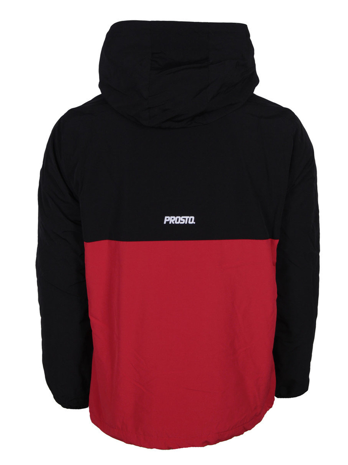 Kurtka zimowa Prosto Klasyk Retorak kangurka red/black