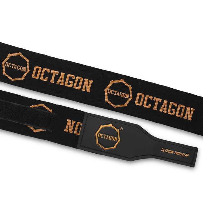 Owijki/Bandaże bokserskie Octagon Fightgear Supreme Printed 3m czarno/złote