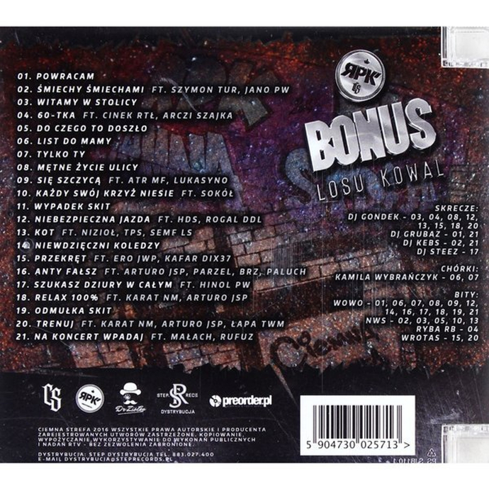 Płyta CD Bonus RPK "Losu Kowal"