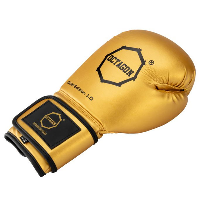 Rękawice bokserskie Octagon Gold Edition 1.0 złote