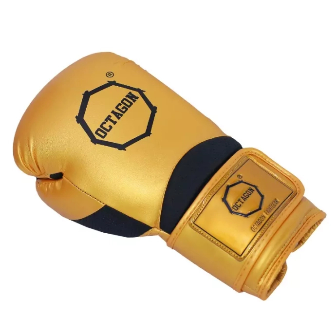 Rękawice bokserskie Octagon Gold Edition 2.0. złote