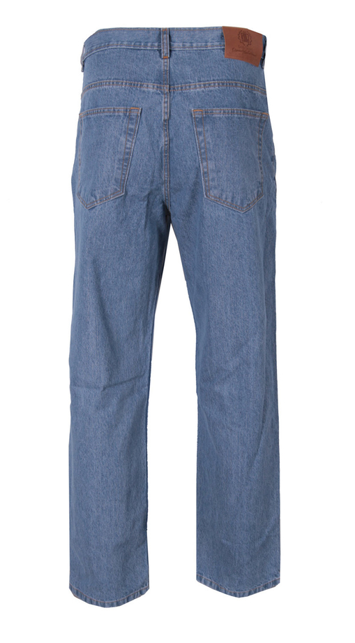 Spodnie BAGGY Diil Haft Laur Front Laur jeans light