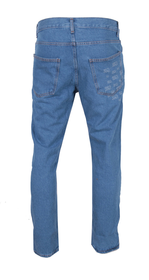 Spodnie Jeans SSG Slim Laser Multilogo light blue