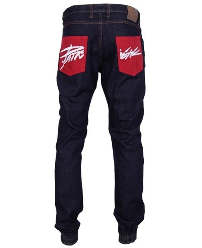 Spodnie Jogger Patriotic Tag Box jeans dark blue
