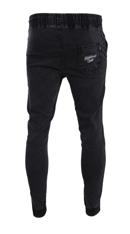 Spodnie Jogger Unisex Diamante Crew Jeans Ripped black