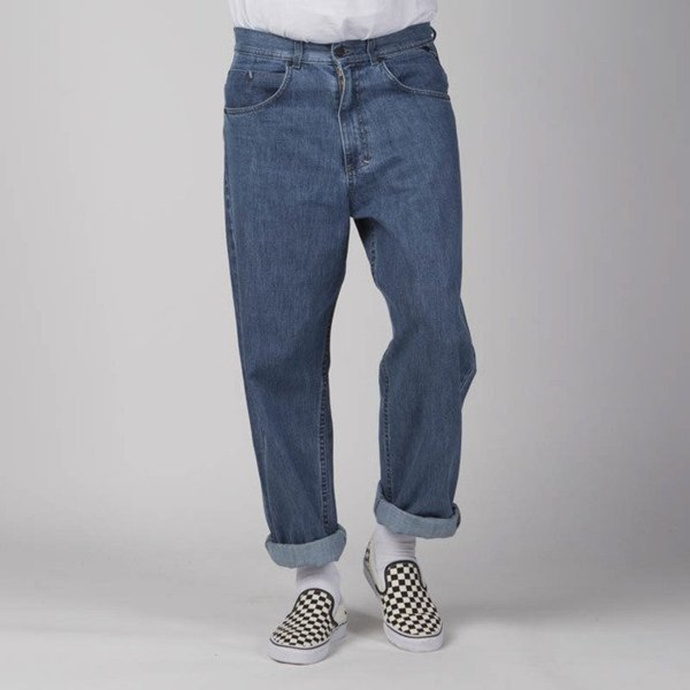 Spodnie Mass Denim Slang jeans blue