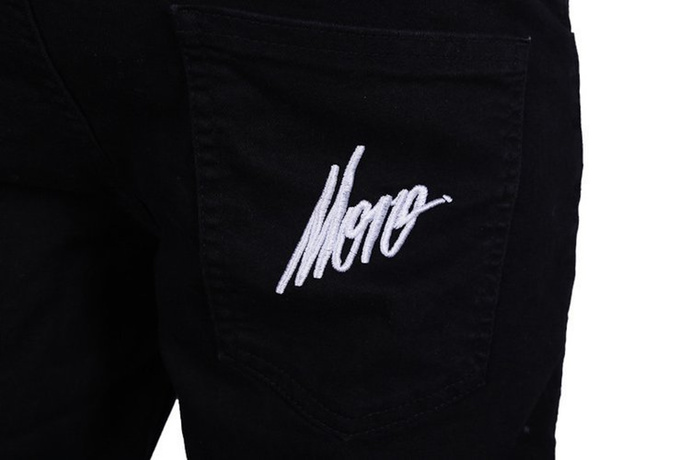 Spodnie Moro Sport Mini Slant Tag Pocket jeans black