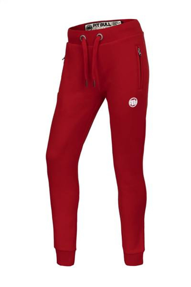 Spodnie dresowe damskie Pit Bull Ladies Jogging Pants Small Logo red