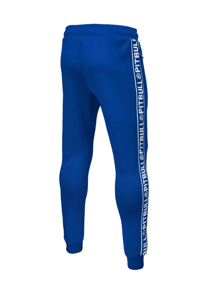 Spodnie dresowe męskie Pit Bull Tape Logo Pit Bull Track Pants niebieskie