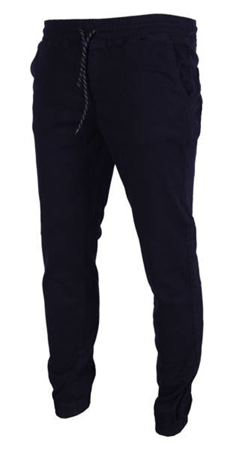 Spodnie jeans jogger Jigga Wear Crown Stich navy/white