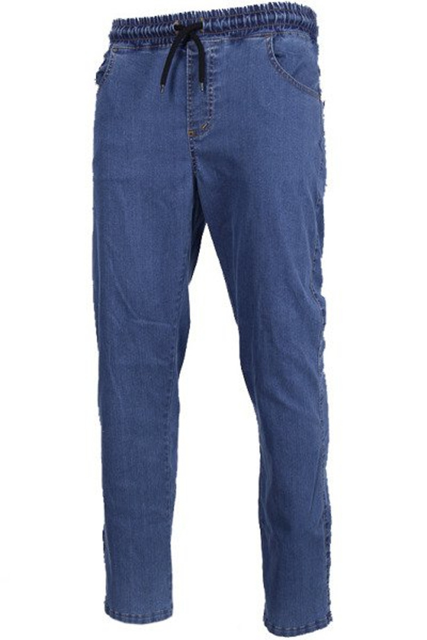 Spodnie jeansowe Patriotic Laur Pelt light blue