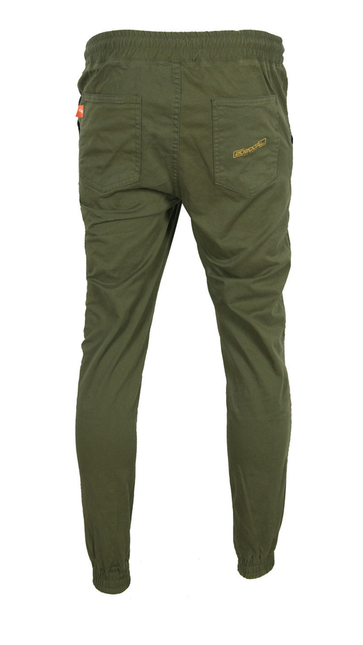 Spodnie jogger 2020CELL Draws olive/gold