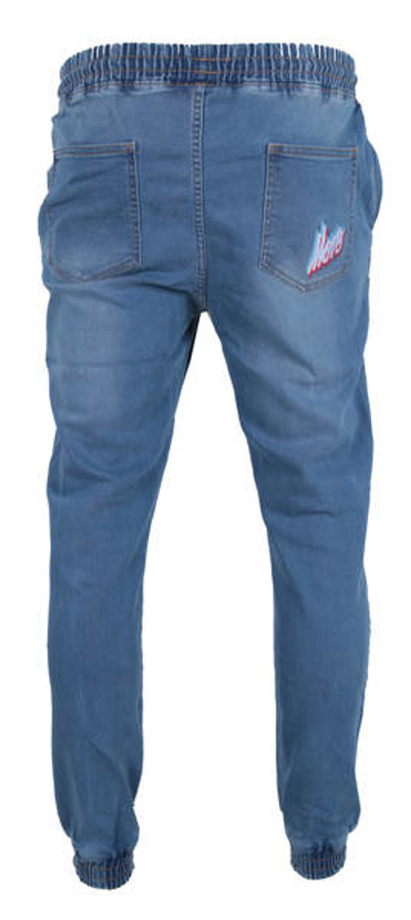 Spodnie jogger Moro Sport Triple Slant Tag medium blue