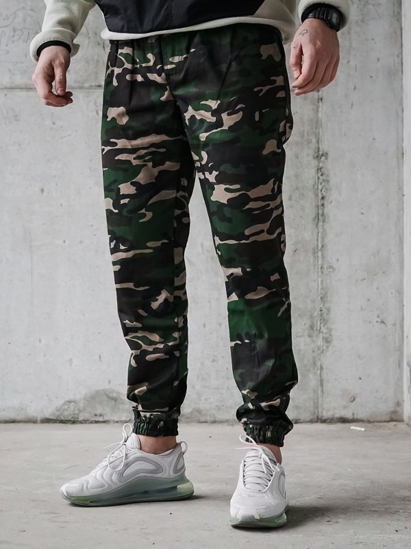 Spodnie jogger Środowisko Miejskie Classic Icon camo