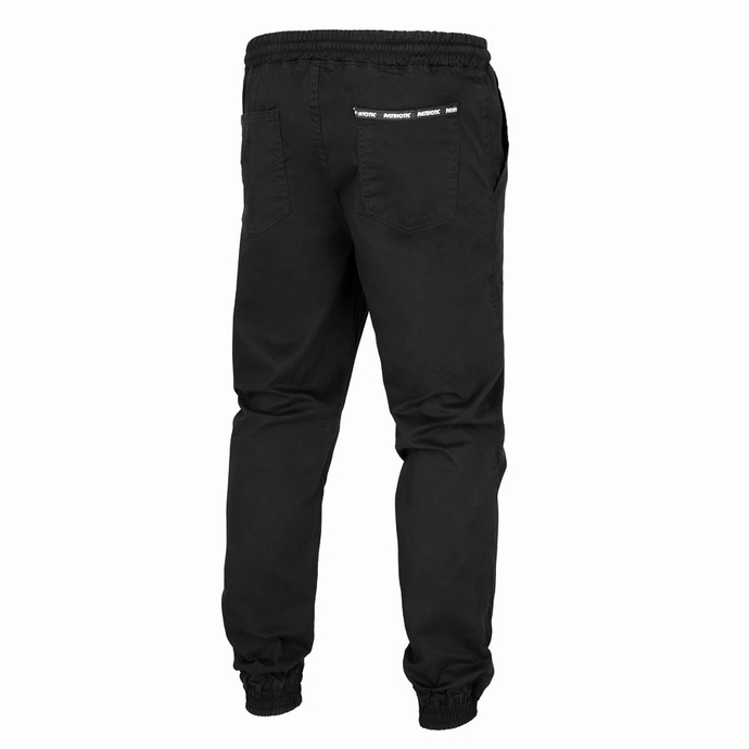 Spodnie męskie Jogger Chino Patriotic Futura Line czarne
