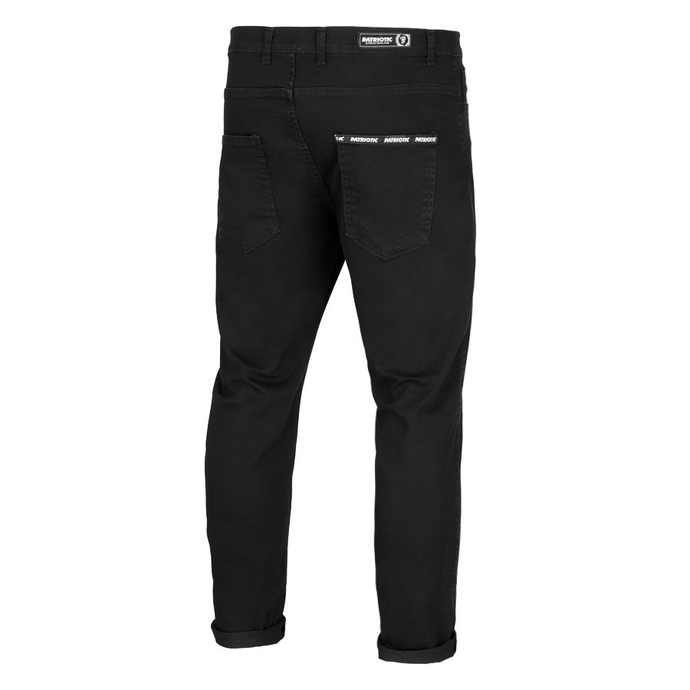 Spodnie męskie Patriotic Futura Line Pin Roll Jeans czarne