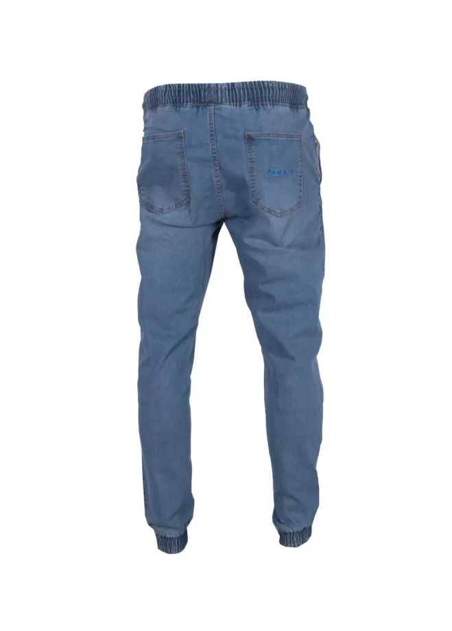 Spodnie męskie jogger Moro Sport Blue Moro Jeans Pocket 3D Effect jasny niebieski