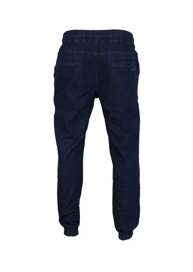 Spodnie męskie jogger jeans Prosto Klasyk Pazy granatowe