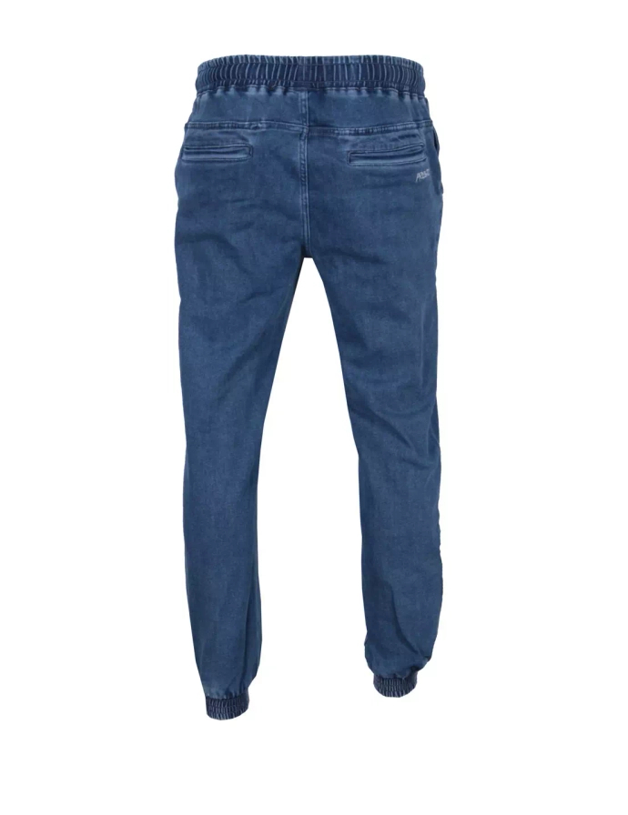 Spodnie męskie jogger jeans Prosto Klasyk Pazy niebieskie