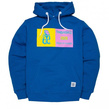 Bluza z kapturem Tabasko Neon hoodie blue