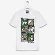 Koszulka T-shirt Dudek P56 Prorok Dziadek white/green