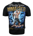 Koszulka T-shirt Octagon Practise Makes the MMASTER black